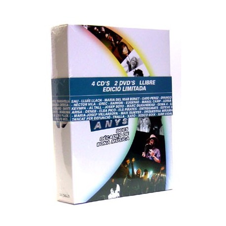 Llibre+4 CD + 2 DVD Picap 20 anys