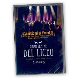 DVD Antònia Font al Liceu