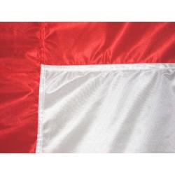 Bandera Creu de Sant Jordi gegant tipus màstil
