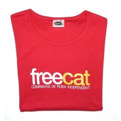 Samarreta de xiqueta Free Cat - Companyia de roba independent