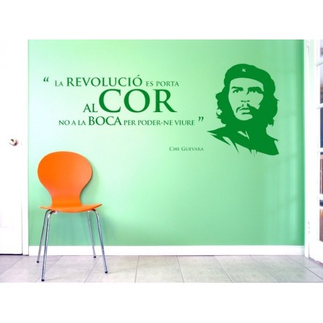 Vinil decoratiu per a paret Che Guevara
