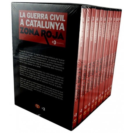 DVD La Guerra Civil a Catalunya. Zona Roja