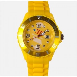 Rellotge Estelada de color groc