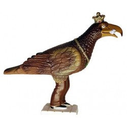 Figura de goma reproducció de l'Àguila de Vilafranca