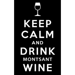 Samarreta Keep calm and drink montsant wine