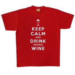 Samarreta Keep calm and drink priorat wine