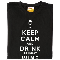 Samarreta Keep calm and drink priorat wine