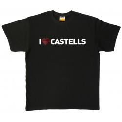 Samarreta I love castells