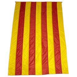 Bandera catalana - senyera gegant tipus màstil estampada