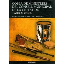 Llibre Cobla de Ministrers del Concell Municipal de Tarragona