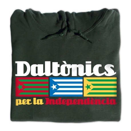 Dessuadora caputxa Daltònics per la Independència