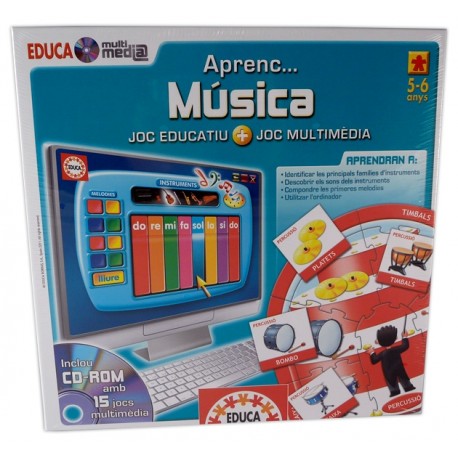 Joc Educa multimedia Aprenc... música