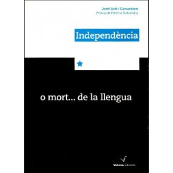 Llibre "independència o mort de la llengua"