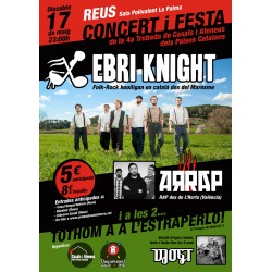 Entrada concert Ebri Knight + Arrap + DJ OGT a Reus