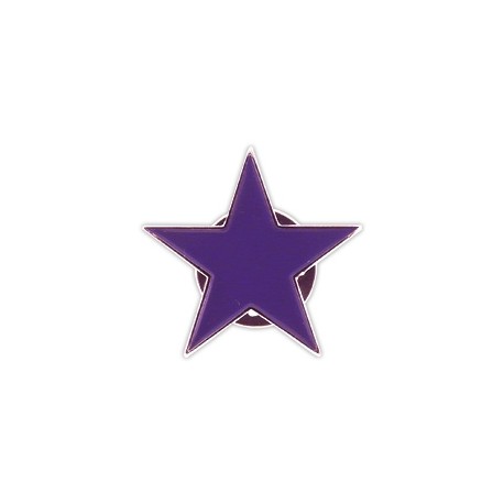 Pin Estrella violeta feminisme