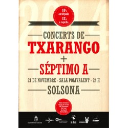 Entrada concert Txarango+Séptimo A a Solsona
