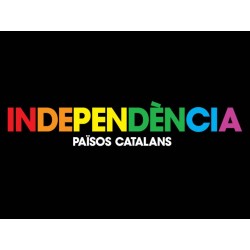 Samarreta Independència - colors de l'Arc de Sant Martí