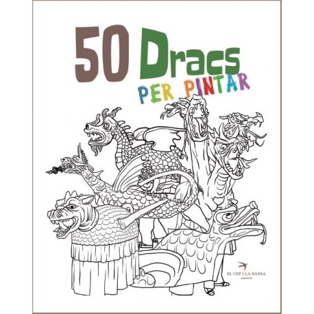 Llibre-conte 50 Dracs per pintar