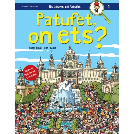 Llibre "Patufet, on ets? - Troba el Patufet per Catalunya"