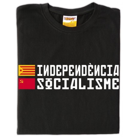Samarreta unisex Independència-socialisme banderes
