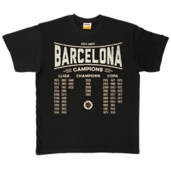 Samarreta unisex Barcelona Campions