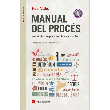 Llibre "Manual del procés - Vocabulari imprescindible de combat"