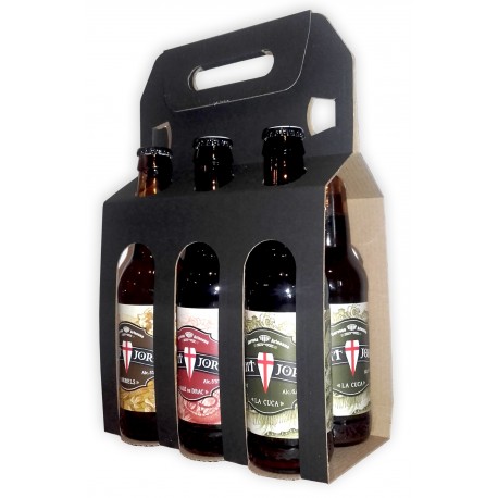 Pack de 6 cerveses artesanes Sant Jordi