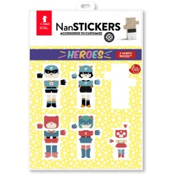 El Nan Casteller Stickers SUPERHEROIS