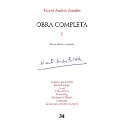 Llibre Vicent Andrés Estellés - Obra completa I
