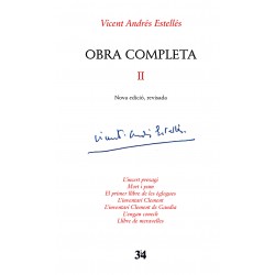 Llibre Vicent Andrés Estellés - Obra completa II