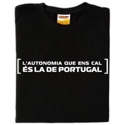 Samarreta L'autonomia de Portugal