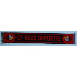 Bufanda CF Reus Deportiu negre-vermell/negre-blanc