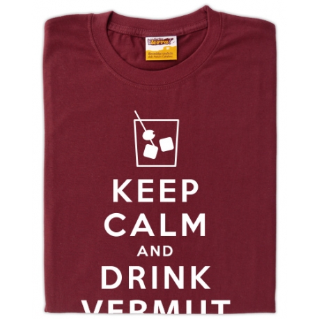 Samarreta Keep calm and drink vermut
