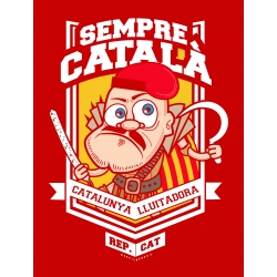 Samarreta unisex República Catalana - Montjuïc