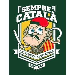 Samarreta unisex República Catalana - Montjuïc