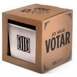 Rèplica en miniatura de l’urna del referèndum de l’1 d’octubre
