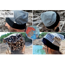 Nova barretina ByBCN BN001estampat hexàgon turquesa