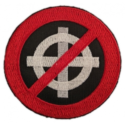 Brodat antifeixista símbol prohibició