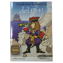 Llibre Acoloreix la història del 1714