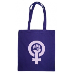 Bossa lila símbol feminista