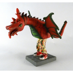 Figura de goma del drac de Sant Roc de Tarragona
