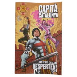 Còmic Capità Catalunya. Els herois desperten