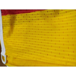 Bandera catalana - senyera màstil microperforada gran