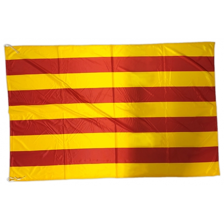 Bandera catalana - senyera amb vetes gran