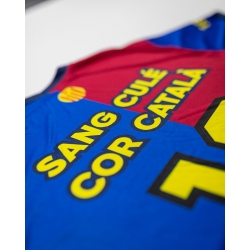 Samarreta futbol Sang Culé Cor Català