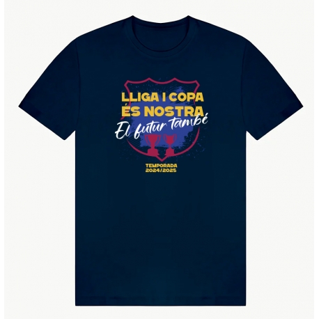 Samarreta Barcelona Campions 2025