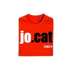 Samarreta: JO.CAT vermella