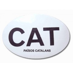 Adhesiu plàstic CAT-PPCC gran el·líptic