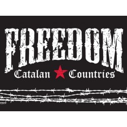 Bandera Catalan Countries - Freedom
