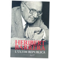 Llibre Heribert Barrera, l'últim republicà